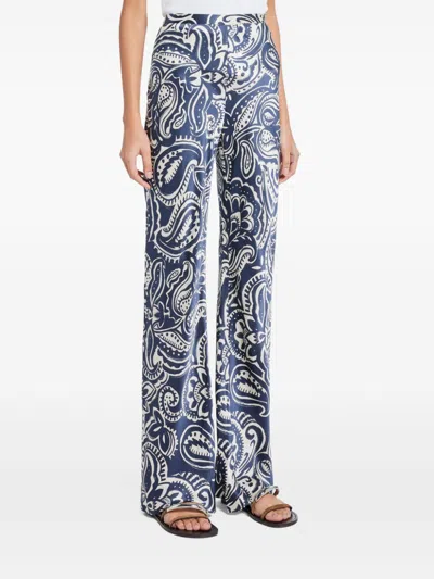 Shop Shona Joy Anthea Trousers In Blue