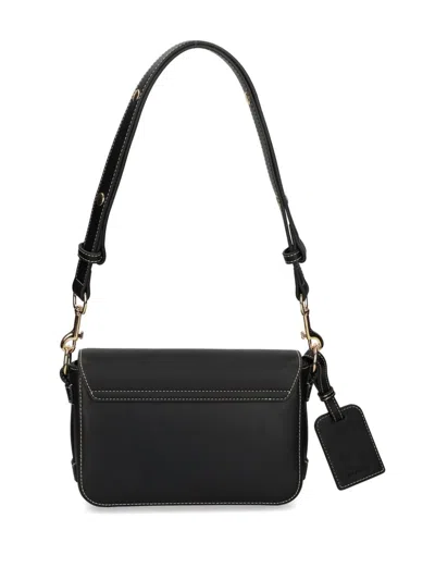 Love Moschino Logo Eyelet Nero Shoulder Bag In Black
