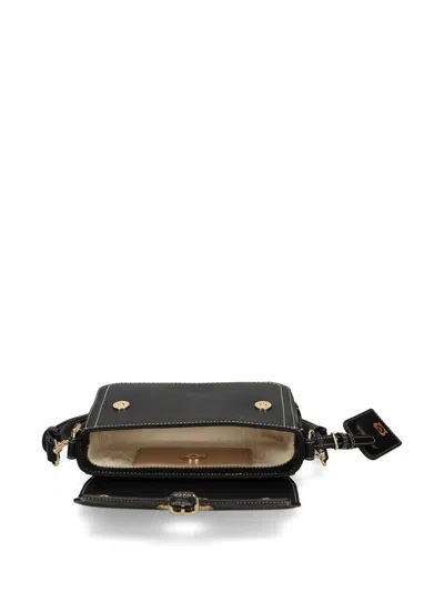 Love Moschino Logo Eyelet Nero Shoulder Bag In Black