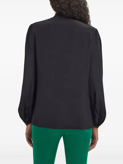 Roberto Cavalli Sequin-embellished Blouse In Black