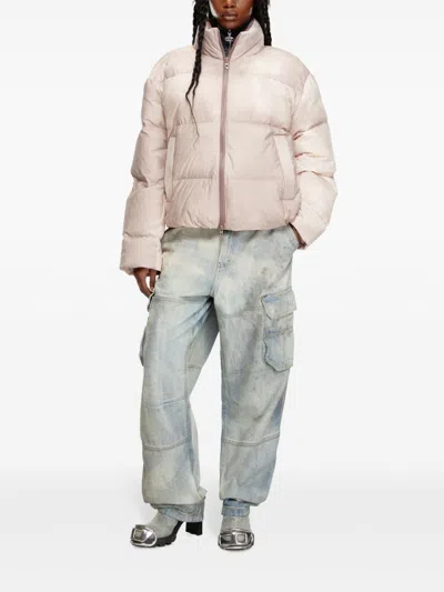 Diesel W-raveel Jacket In Pink
