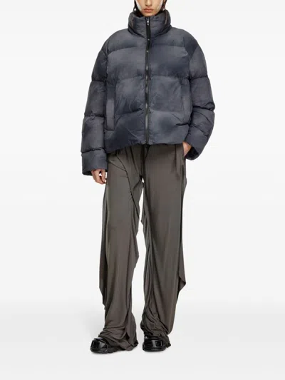 Diesel W-raveel Puffer Jacket In Blue