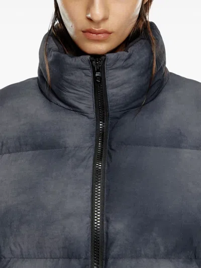 Diesel W-raveel Puffer Jacket In Blue
