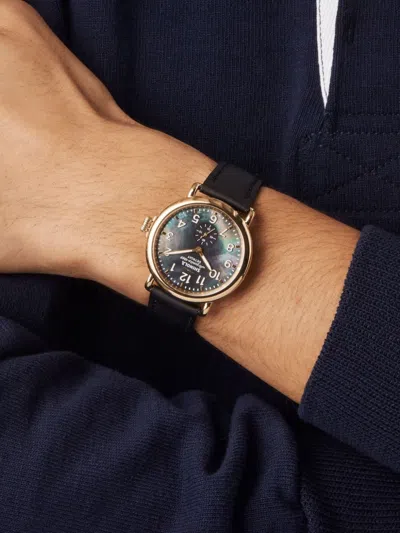 Shinola Argonite-1069 Detroit 41mm In Black