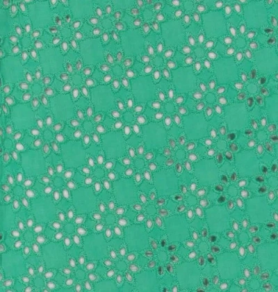 Busy Bees Frida Top And Short Set In Green Eyelet