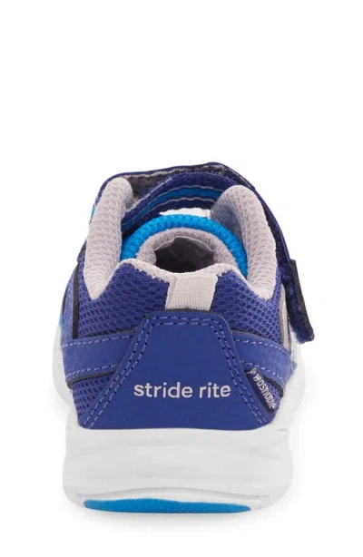 Stride Rite Toddler Boys Made2play Bolt Machine Washable Sneakers In Blue