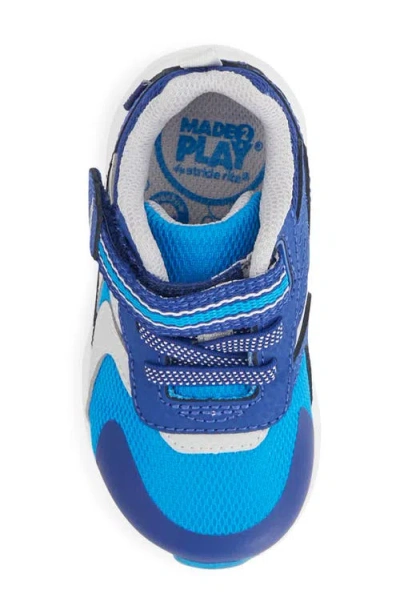 Stride Rite Toddler Boys Made2play Bolt Machine Washable Sneakers In Blue