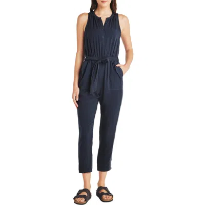 Splendid Colette Jumpsuit In Navy