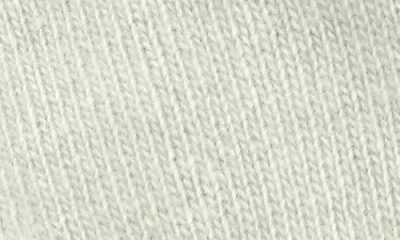 Portolano Cashmere Ribbed Gloves In Herrings