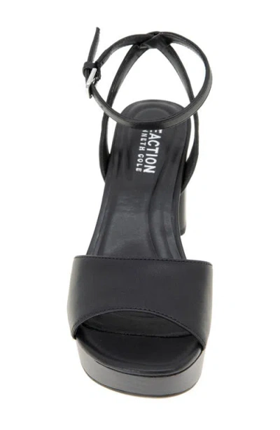 Reaction Kenneth Cole Ryanne Platform Sandal In Black