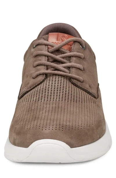 Rockport Men's Jaimie Lace-up Round Toe Casual Sneakers In Light Green