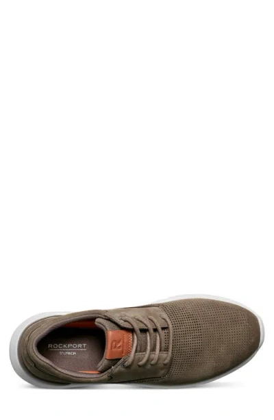 Rockport Men's Jaimie Lace-up Round Toe Casual Sneakers In Light Green