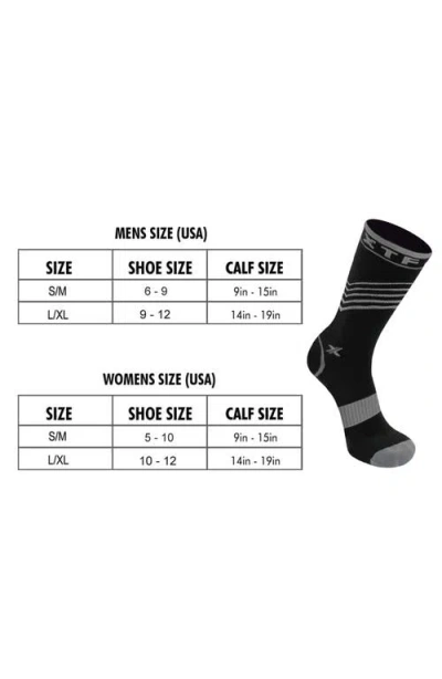 Extreme Fit Assorted 6-pack Stripe Compression Crew Socks In Assorted