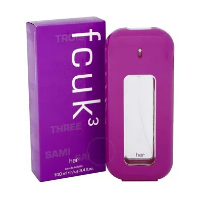 French Connection Ladies Fcuk 3 Edt Spray 3.4 oz Fragrances 085715673886