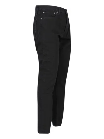Levi's Indigo 512 Slim Taper Jeans In Black