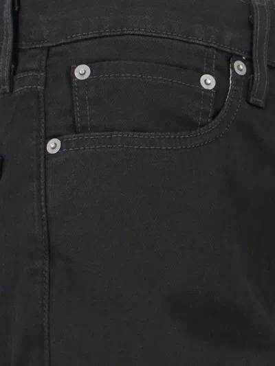 Levi's Indigo 512 Slim Taper Jeans In Black