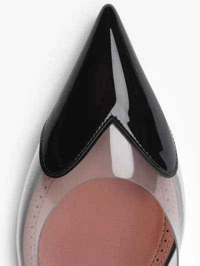 Alaïa Le Cœur Slingback Flats In Black