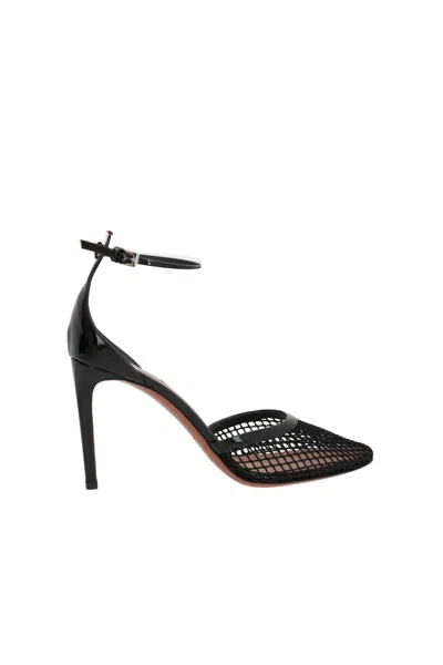 Shop Alaïa Alaia With Heel In Black