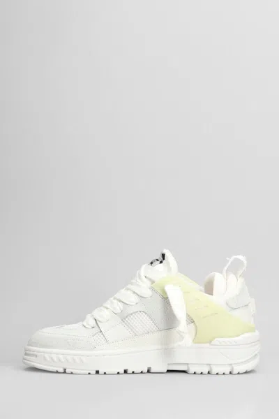 Axel Arigato Area Patchwork Low-top Sneakers In White