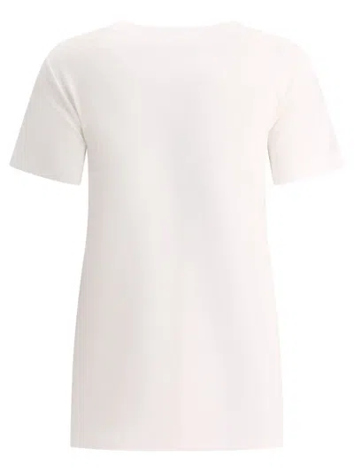 Dolce & Gabbana T-shirt With Logo Patch T-shirts White In White