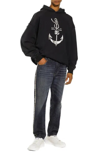 Shop Dolce & Gabbana Sweatshirts In Black