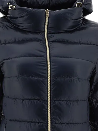 Herno Giada Down Jacket In Blue