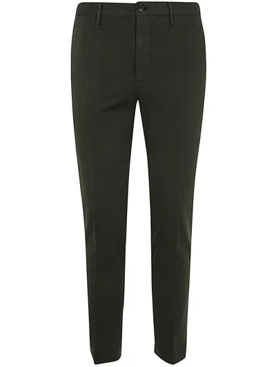 Incotex Cotton Short Trousers In Green