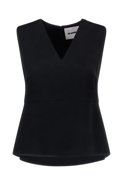 Jil Sander Top In Black