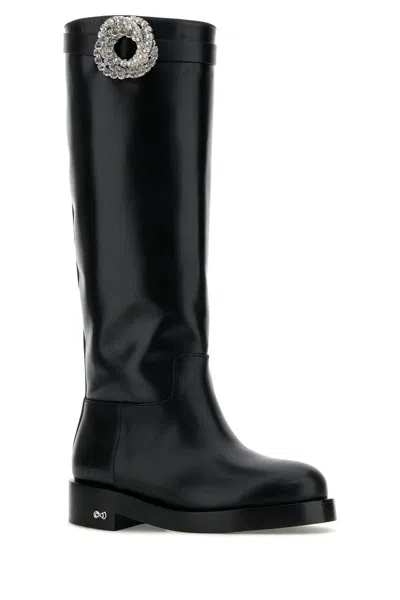 Mach&mach Mach & Mach 'galaxy' Boots In Black