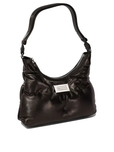 Shop Maison Margiela Glam Slam Hobo Bag In Black