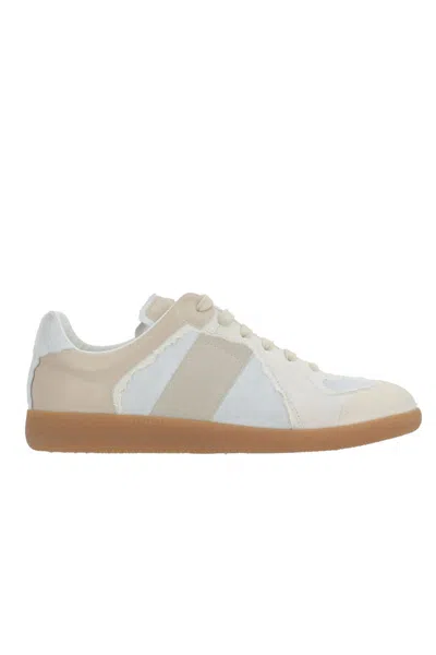 Shop Maison Margiela Sneakers In White