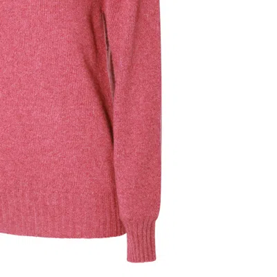 Shop Malo Pink Wool Knitwear