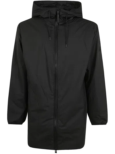 Rains Men's Lohja Long Jacket Rain-coat In Black