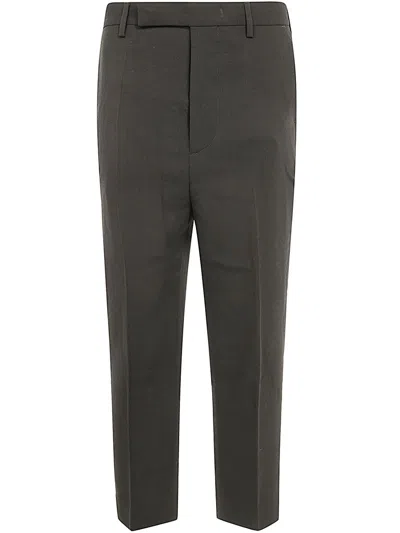 Shop Rick Owens Astaires Cropped Pants Clothing In Brown