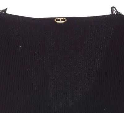 Shop Twinset Sweaters In Black