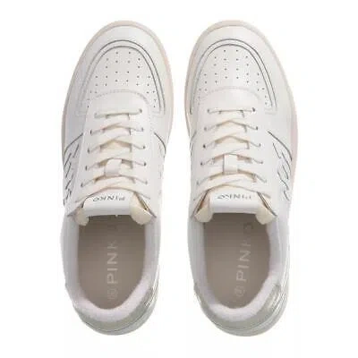 Pre-owned Pinko Bondy Sneaker White White Neu & Ovp 1352984 In Weiss