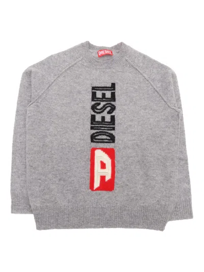 Diesel Knitwear In Gray