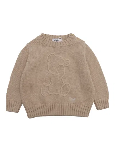 Shop Il Gufo Sweater In Brown