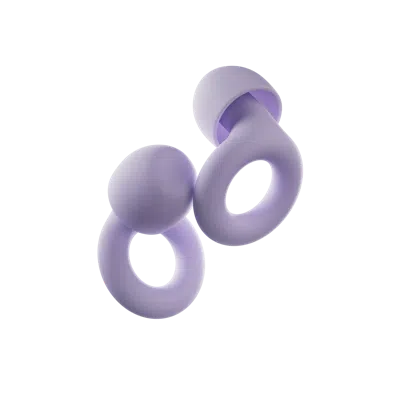 Loop Earplugs Earplugs For Focus & Travel In Violet