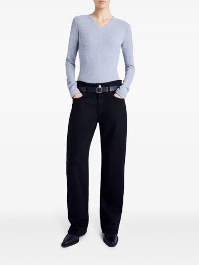 Proenza Schouler White Label Delaney Bodysuit In 蓝色