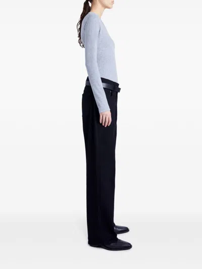 Proenza Schouler White Label Delaney Bodysuit In 蓝色