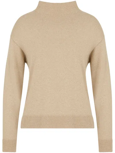 Armani Exchange Turtleneck Sweater With Soft Collar In 中性色