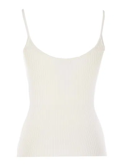 Courrèges Courreges Top In Blanco