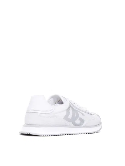 Dolce & Gabbana Dg Cushion Low-top Sneakers In Blanco