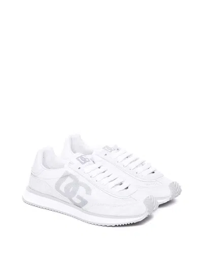 Dolce & Gabbana Dg Cushion Low-top Sneakers In Blanco