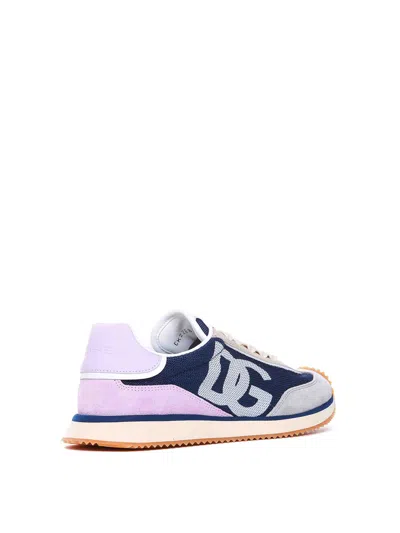 Dolce & Gabbana Aria Sneakers In Azul