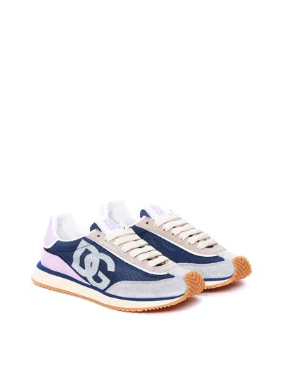 Dolce & Gabbana Aria Sneakers In Azul