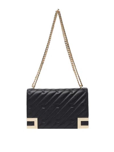 Shop Elisabetta Franchi Crossbody Bag In Negro