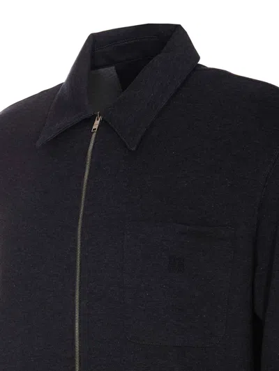 Givenchy Structured Blouson Casual Jackets And Parka Gray In Gris