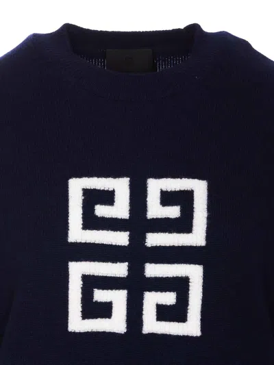 Shop Givenchy Suéter Cuello Redondo - Azul